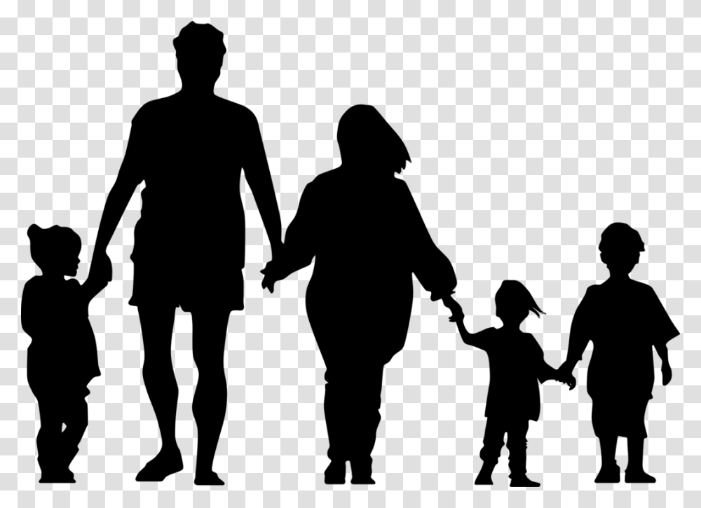 Family Silhouette Computer Icons Child Download, Gray, World Of Warcraft Transparent Png