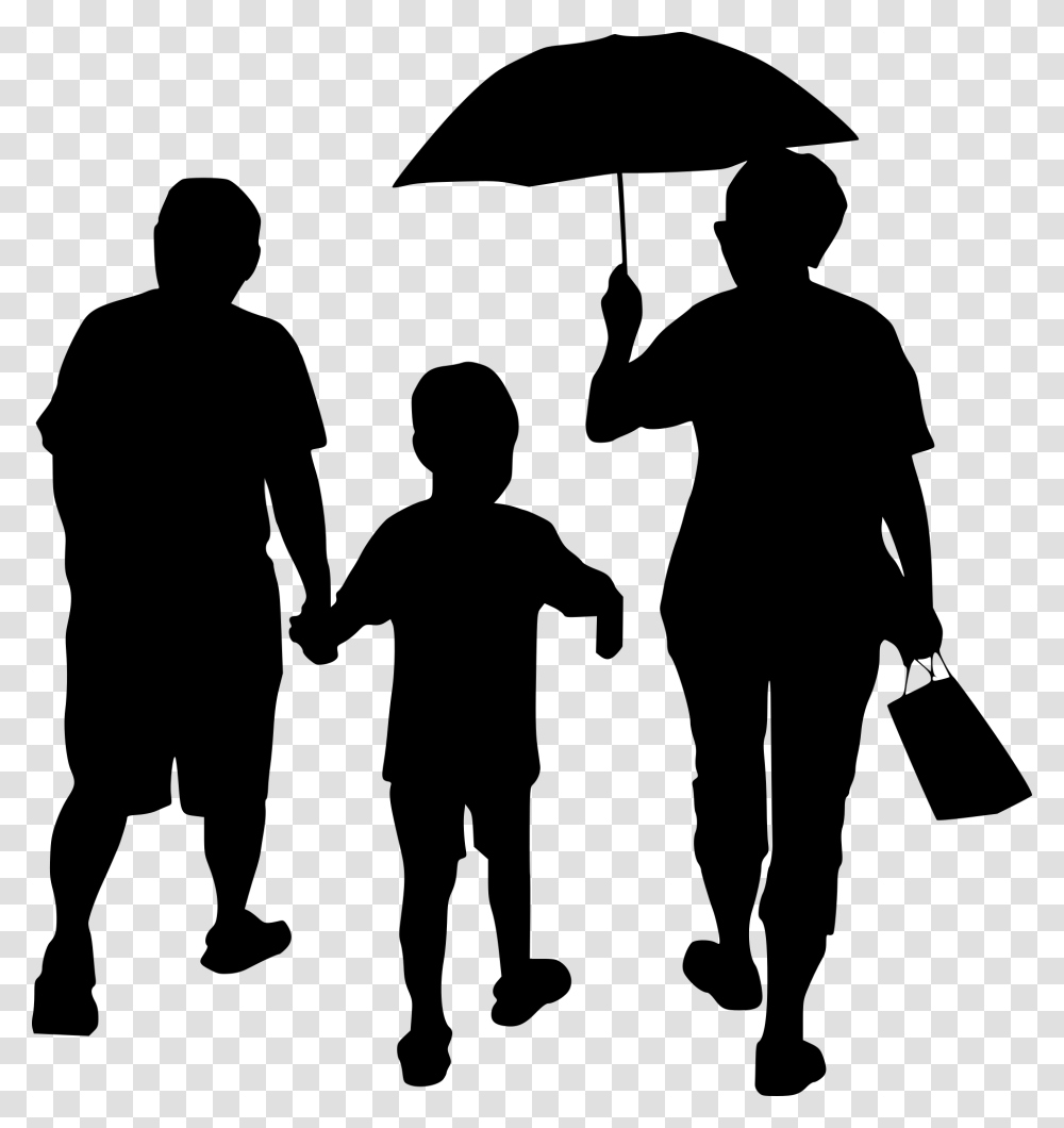 Family Silhouette, Gray, World Of Warcraft Transparent Png