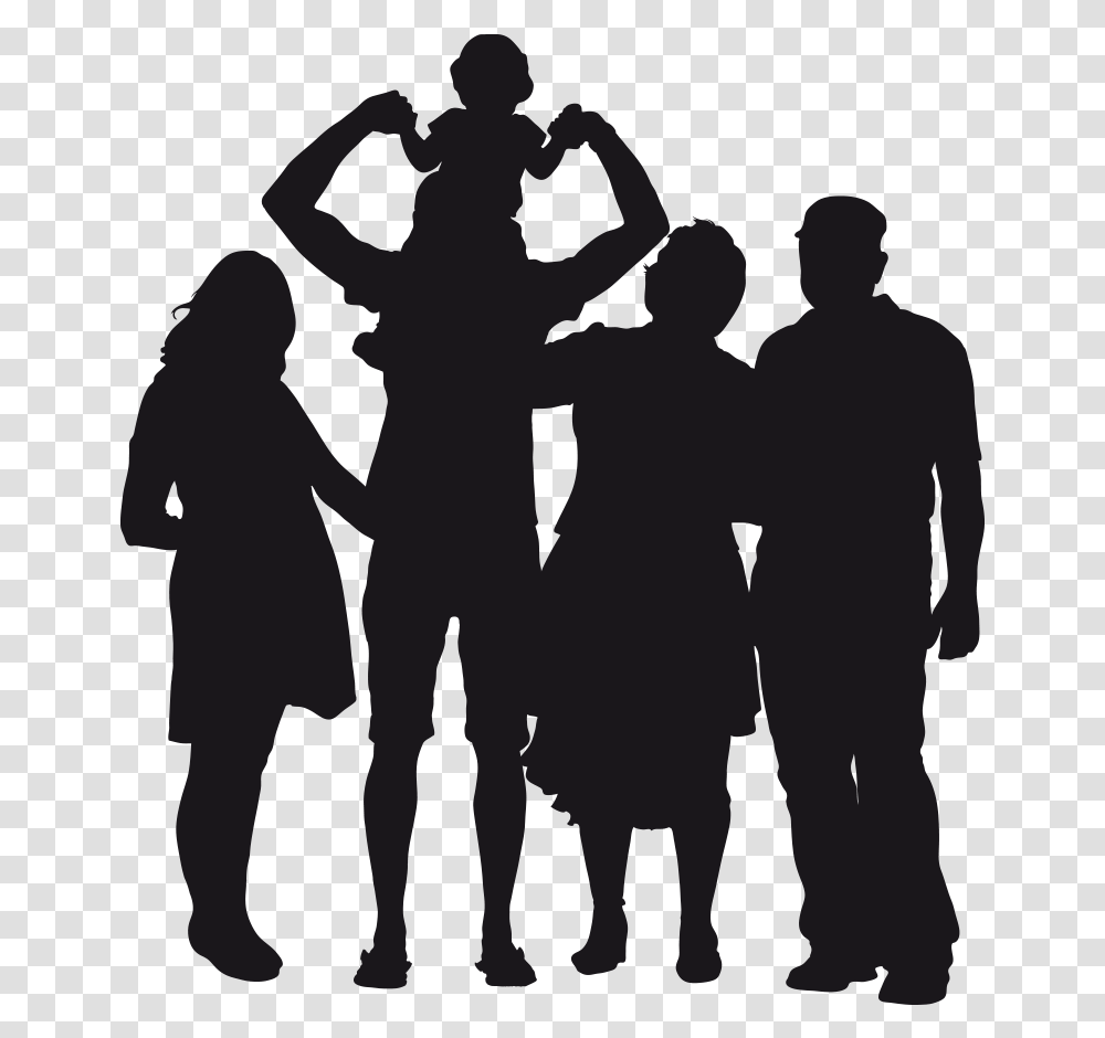 Family Silhouette Images Silhouette Families Clip Art, Person, Human, People, Hand Transparent Png
