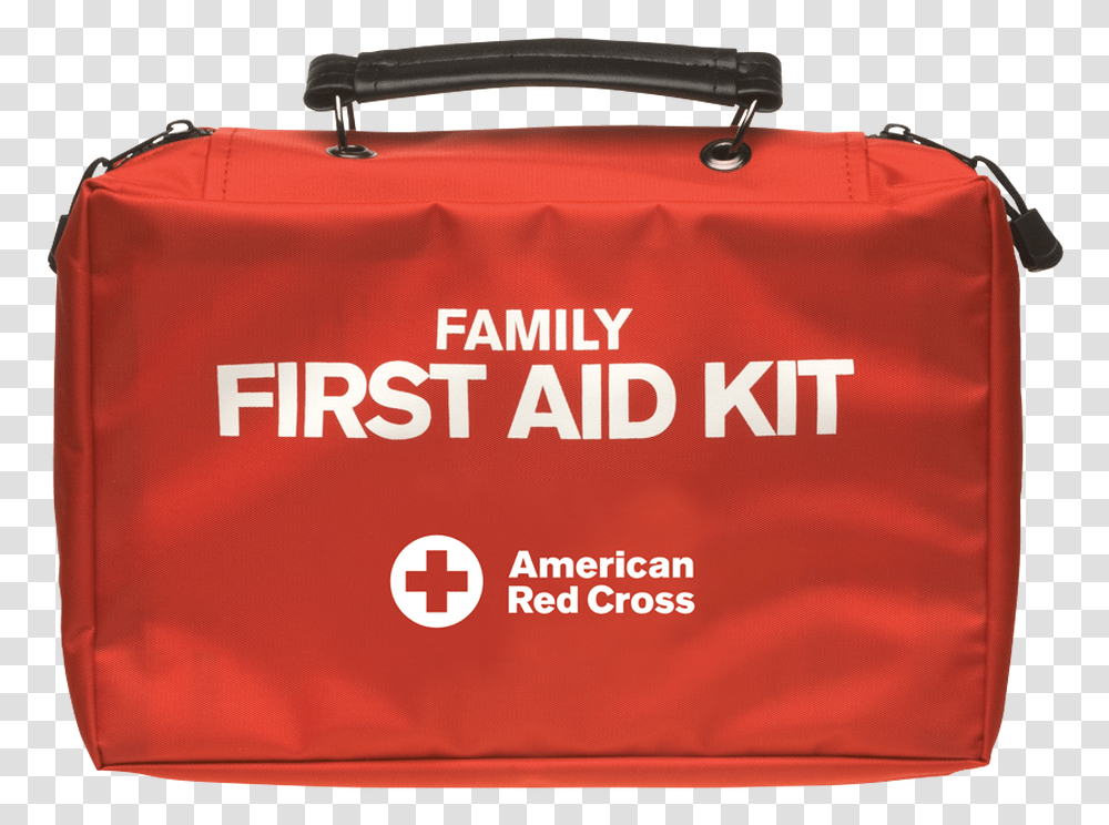 Family Sized First Aid Kit, Bandage, Red Cross, Logo Transparent Png