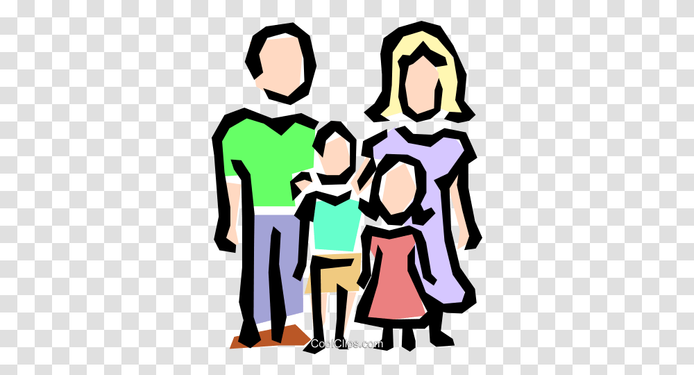 Family Symbol Royalty Free Vector Clip Art Illustration, Crowd, Huddle, Poster, Advertisement Transparent Png