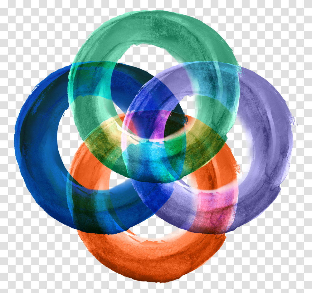 Family System Circles Hidden Water Color Gradient, Sphere, Ornament, Pattern, Fractal Transparent Png