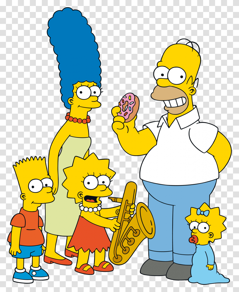 Family The Simpsons, Hand, Animal Transparent Png