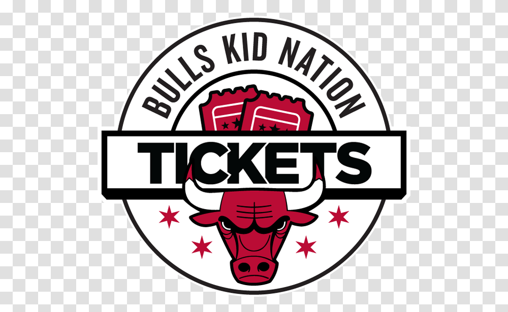 Family Ticket Packs Chicago Bulls, Label, Logo Transparent Png