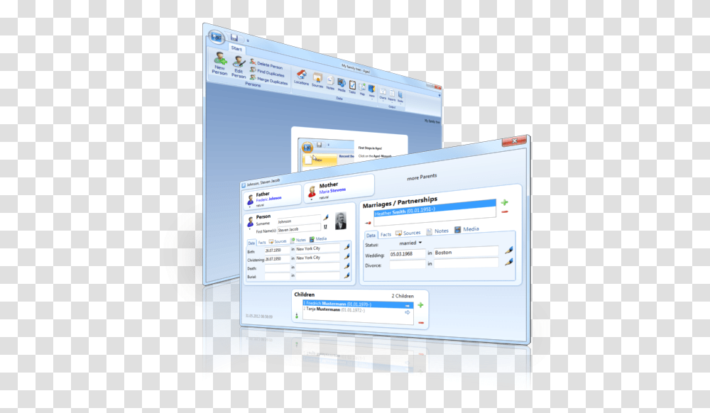 Family Tree Software Vertical, Computer, Electronics, File, Screen Transparent Png