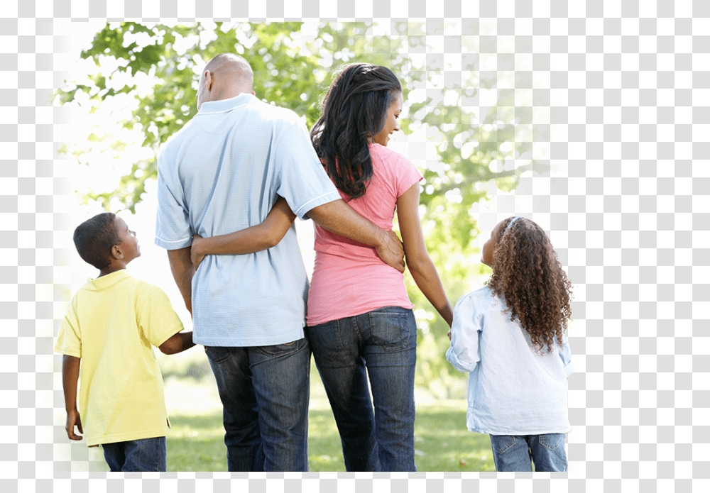 Family Walk, Person, Human, Pants Transparent Png