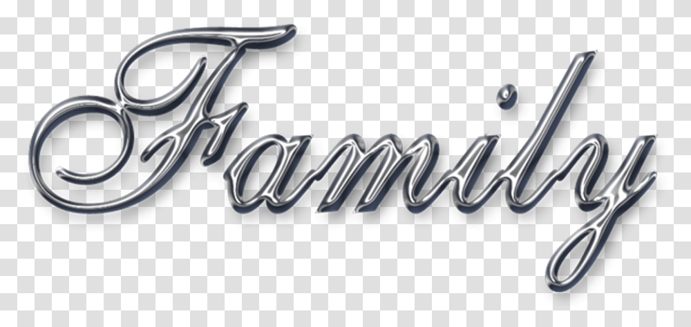 Family Word Background, Logo, Scissors Transparent Png