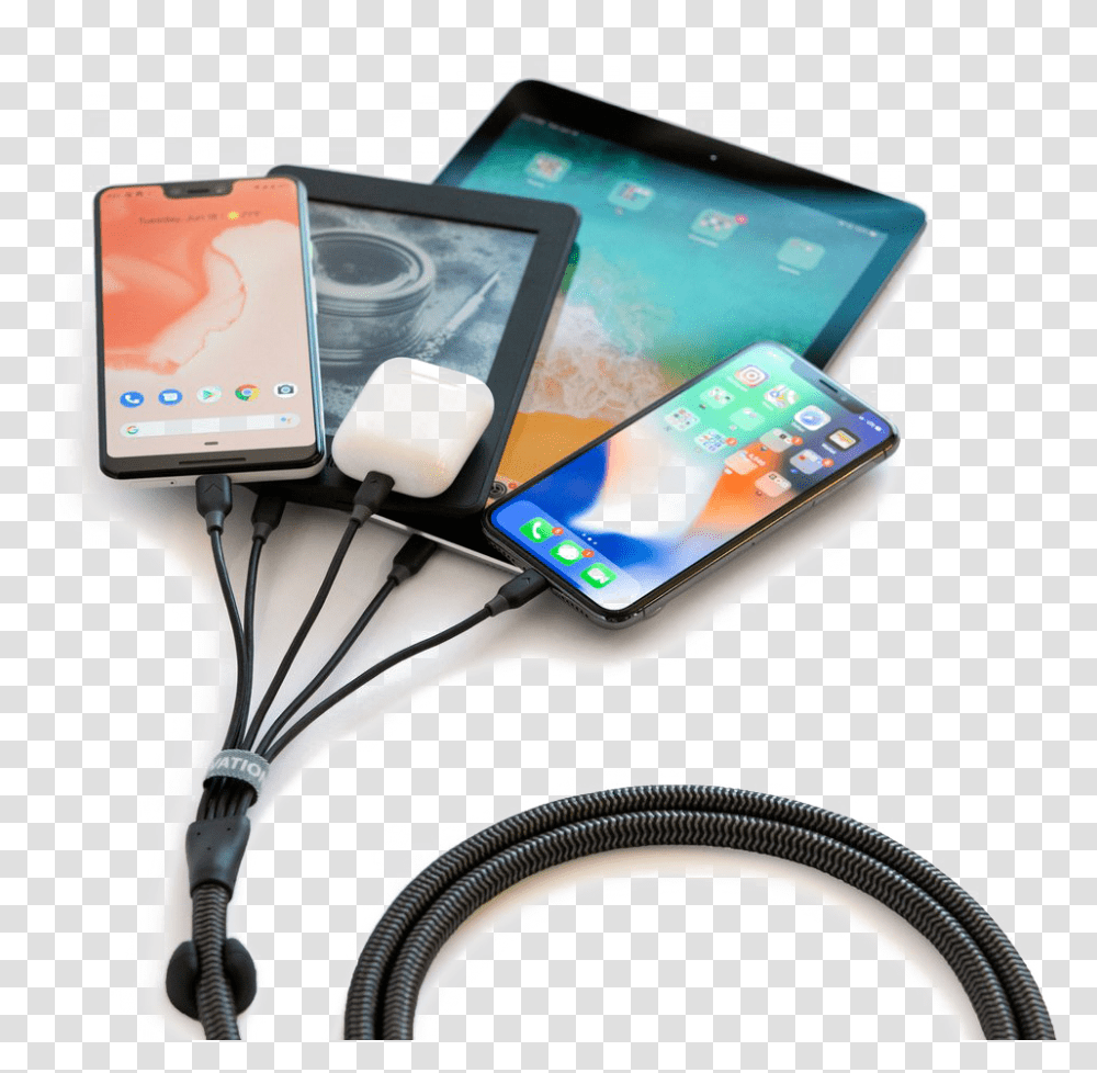 Familycharger, Mobile Phone, Electronics, Cell Phone, Cable Transparent Png