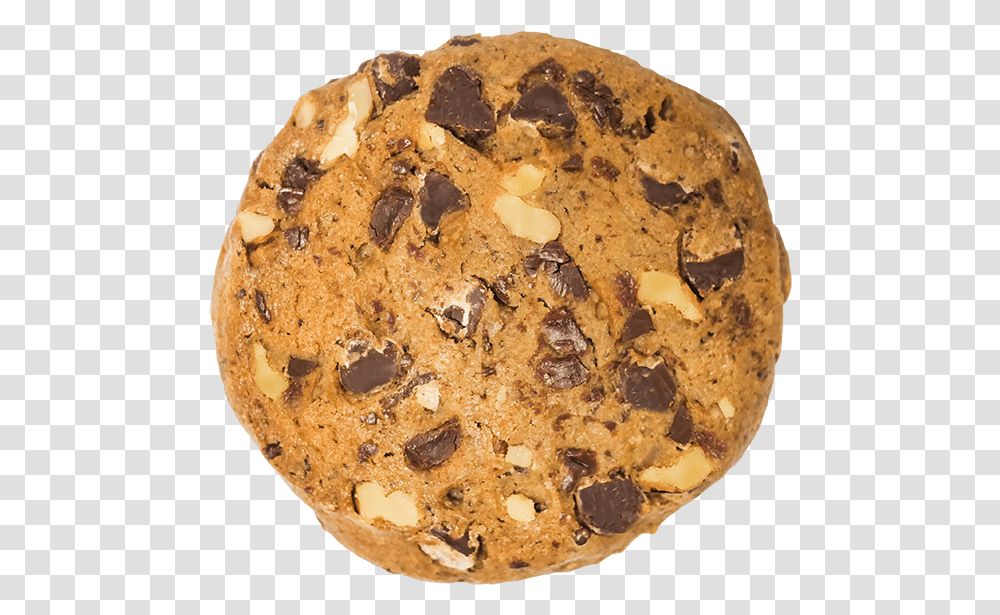 Famous Cookie Chocolate Chip Walnut Chocolate Chip Cookie, Food, Biscuit, Bread, Plant Transparent Png