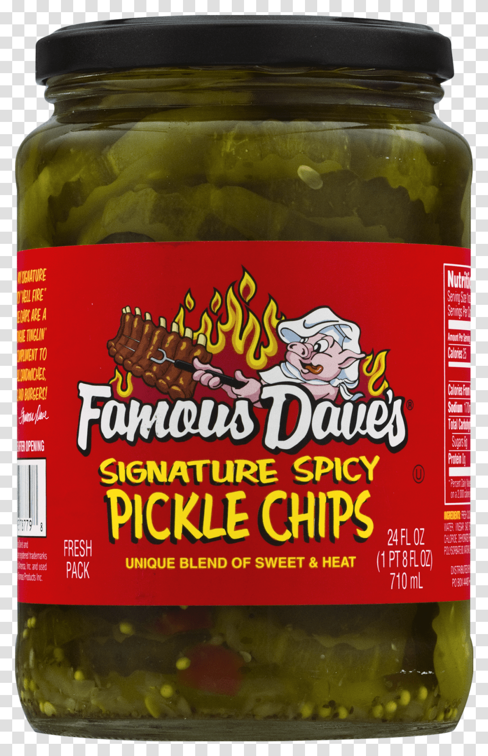 Famous Dave's Pickle, Relish, Food Transparent Png
