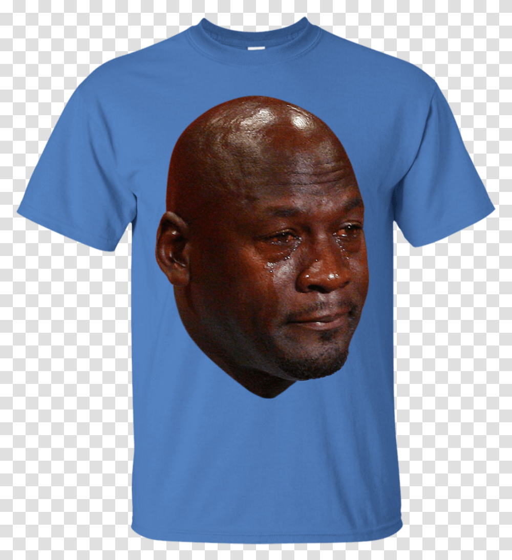 Famous Man Crying, T-Shirt, Person Transparent Png