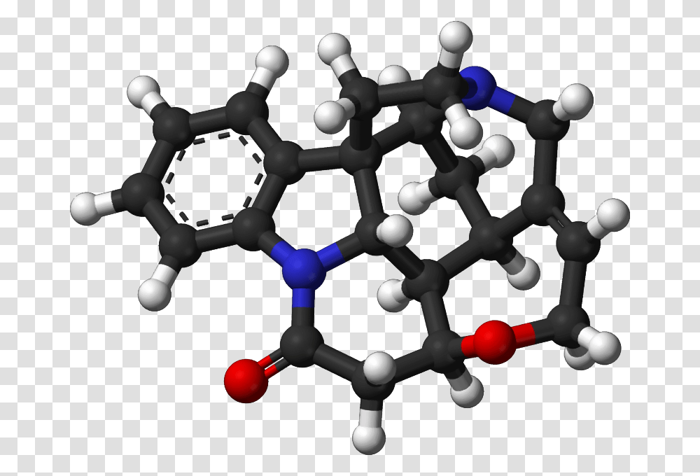 Famous Molecules Strychnine Ball And Stick, Toy, Sphere, Network Transparent Png