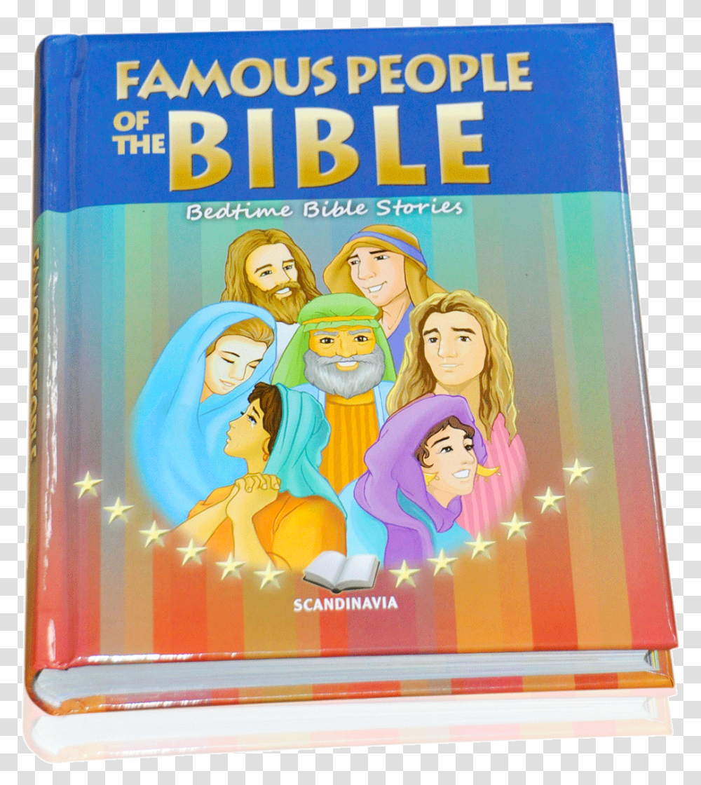 Famous People Of The Biblebedtime Bible Stories Book Cover, Disk, Dvd, Figurine, Person Transparent Png