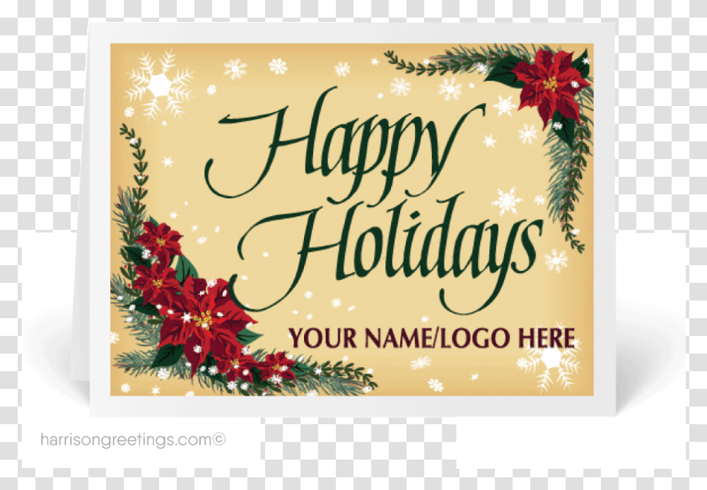 Famous Personalized Business Christmas Cards Embellishment Christmas Card, Envelope, Mail, Greeting Card, Floral Design Transparent Png