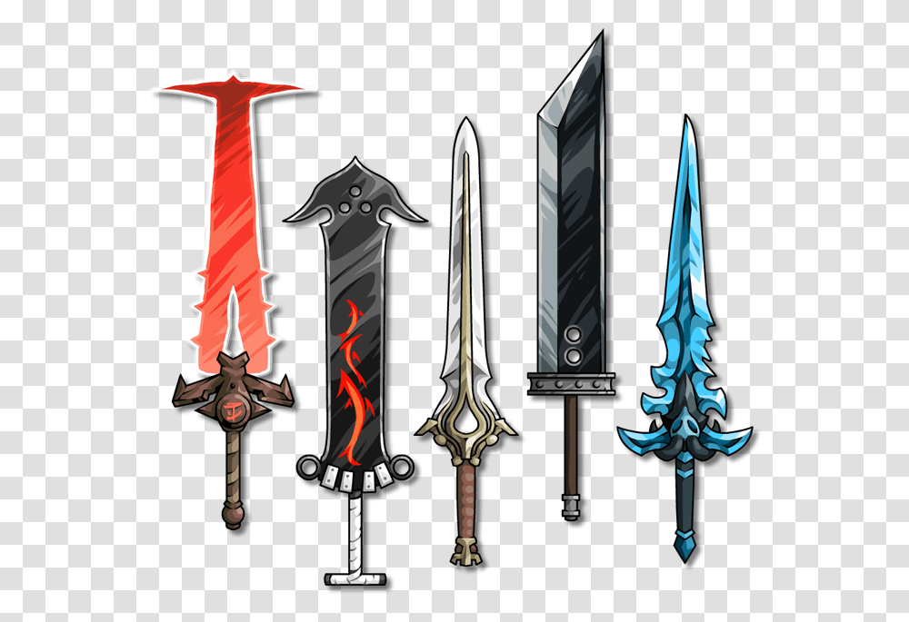 Famous Swords Kupo Games Famous Swords In Video Games, Weapon, Weaponry, Blade, Knife Transparent Png