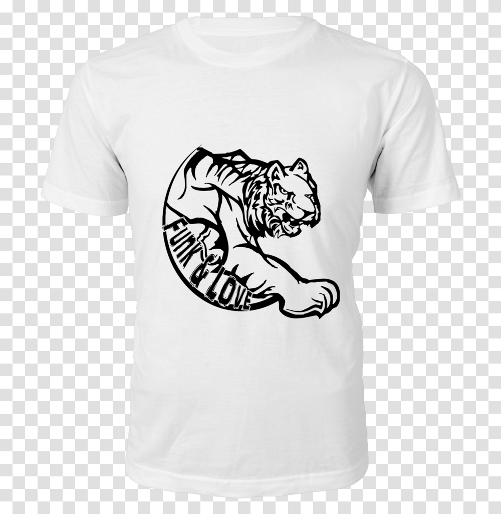 Fampl Tiger Icon T Shirt Blessed By The Best And His Name, Apparel, T-Shirt, Hand Transparent Png