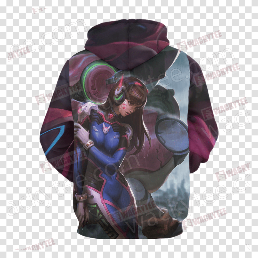 Fan Art Dva, Apparel, Sweatshirt, Sweater Transparent Png