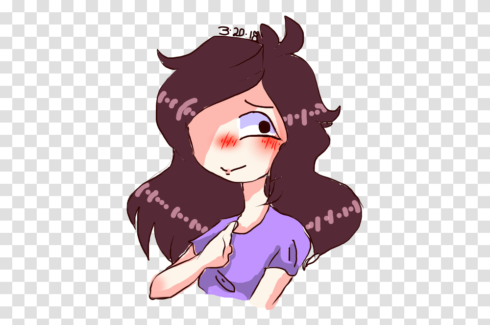 Fan Art For Jaiden Animations Scribbles Fictional Character, Person, Human, Clothing, Apparel Transparent Png