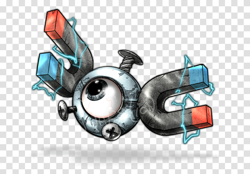 Fan Art Pokemon Magnemite, Spaceship, Aircraft, Vehicle, Transportation Transparent Png