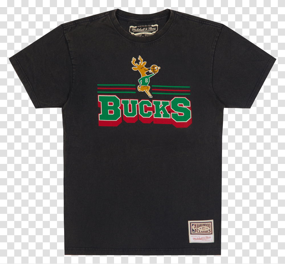 Fan Banner Ss Tee Milwaukee Bucks Short Sleeve Transparent Png