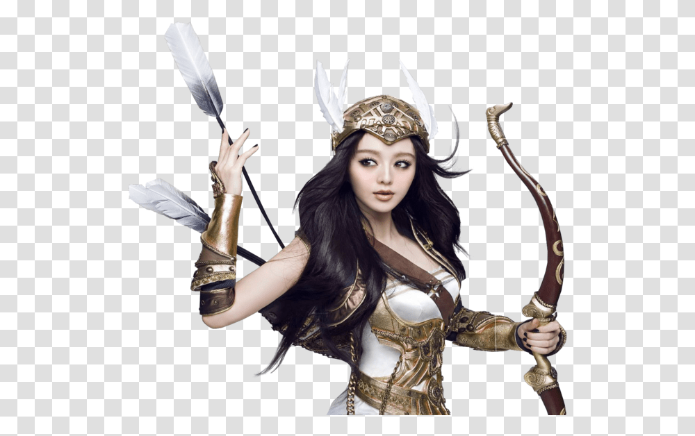 Fan Bingbing Clipart, Person, Human, Costume, Bow Transparent Png