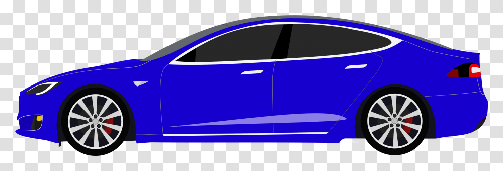 Fan Clipart Tesla Model X, Car, Vehicle, Transportation, Automobile Transparent Png