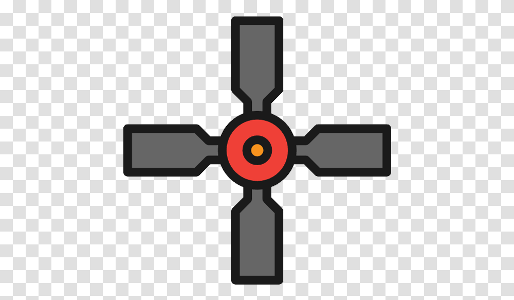 Fan Icon Seen Connects, Cross, Machine, Brick Transparent Png