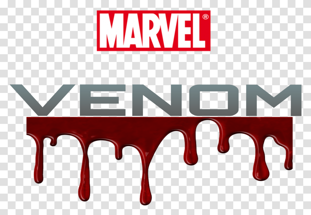 Fan Made Venom Logo Sticker By Ronan Marvel, Label, Text, Gun, Weapon Transparent Png