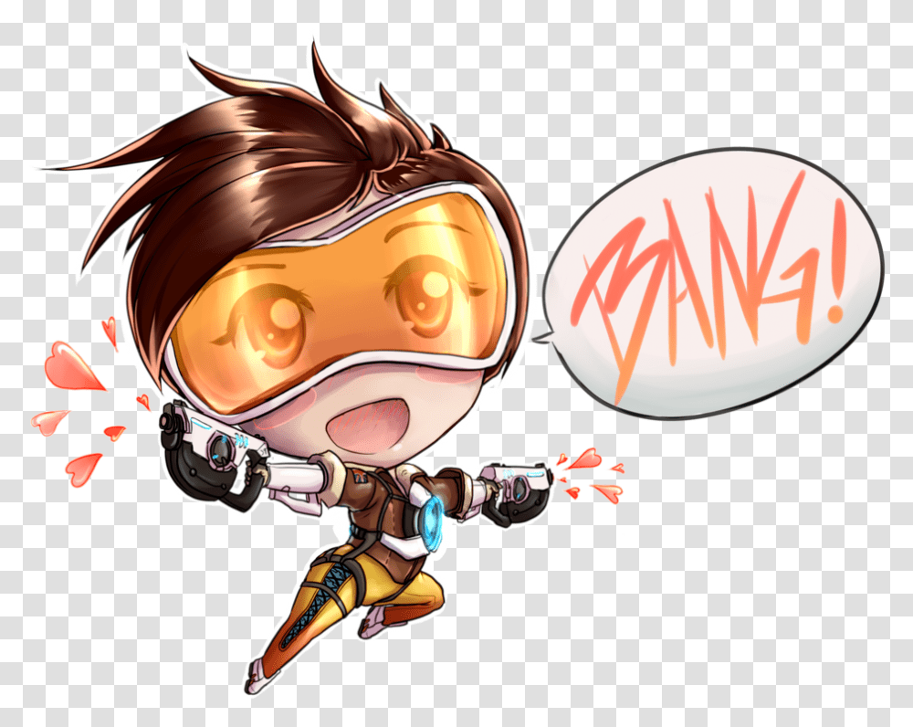 Fan Work For Tracer From Overwatch Blizzard Entertainment Cartoon, Helmet, Apparel, Face Transparent Png
