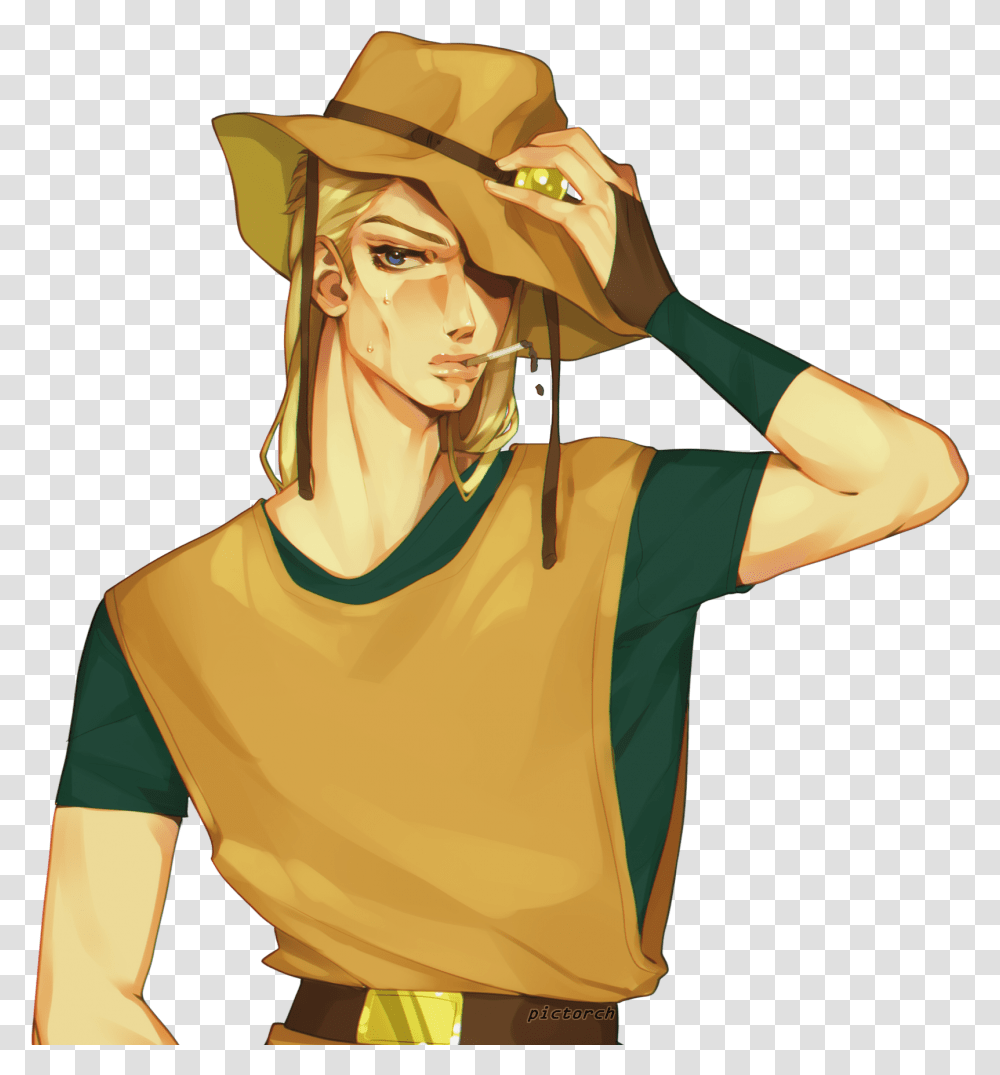 Fanart Country Boys Like This Heart Eye Emoji Illustration, Clothing, Person, Hat, Sun Hat Transparent Png