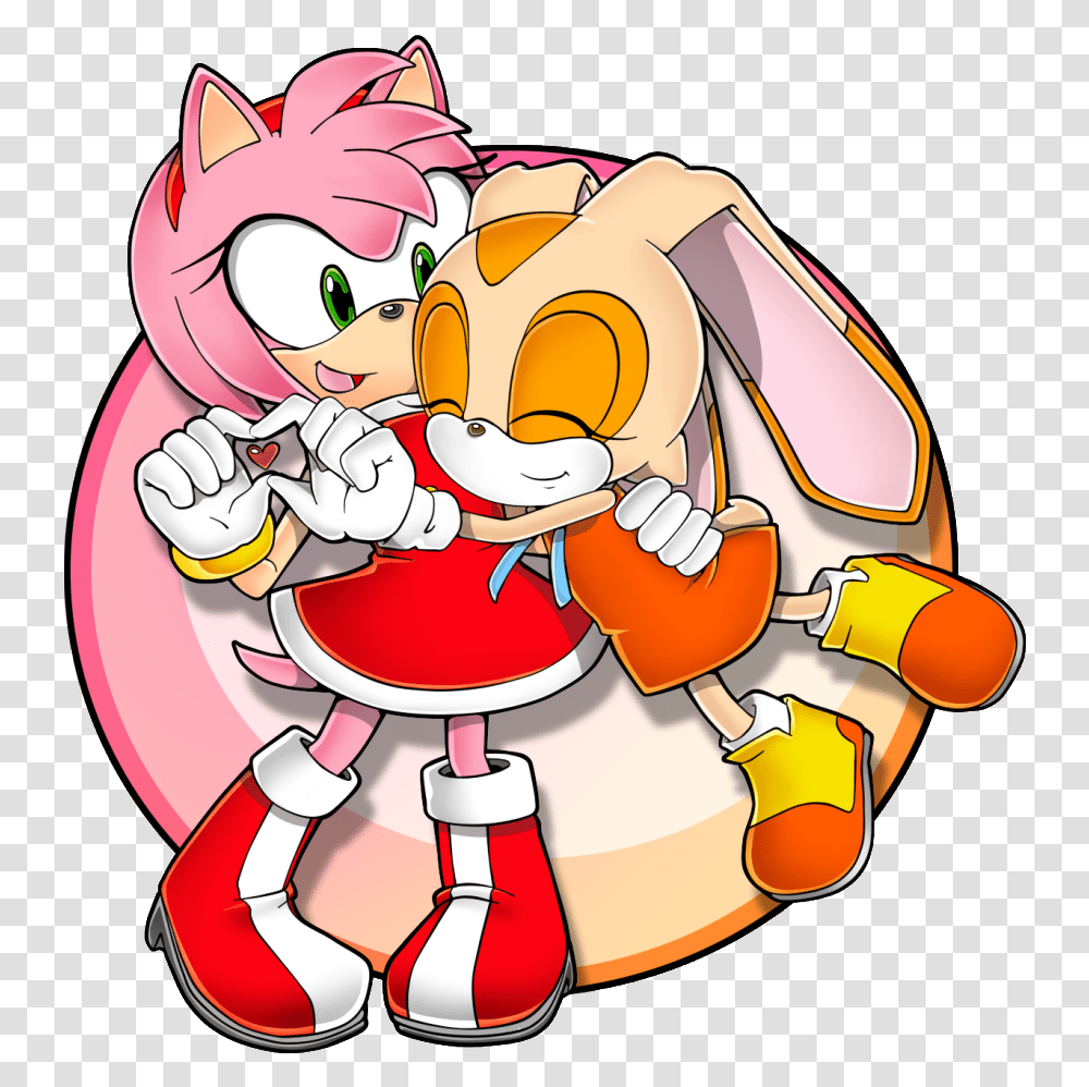 Fanart Cream The Rabbit And Sega Image Cream The Rabbit And Amy Rose, Food, Outdoors, Costume Transparent Png