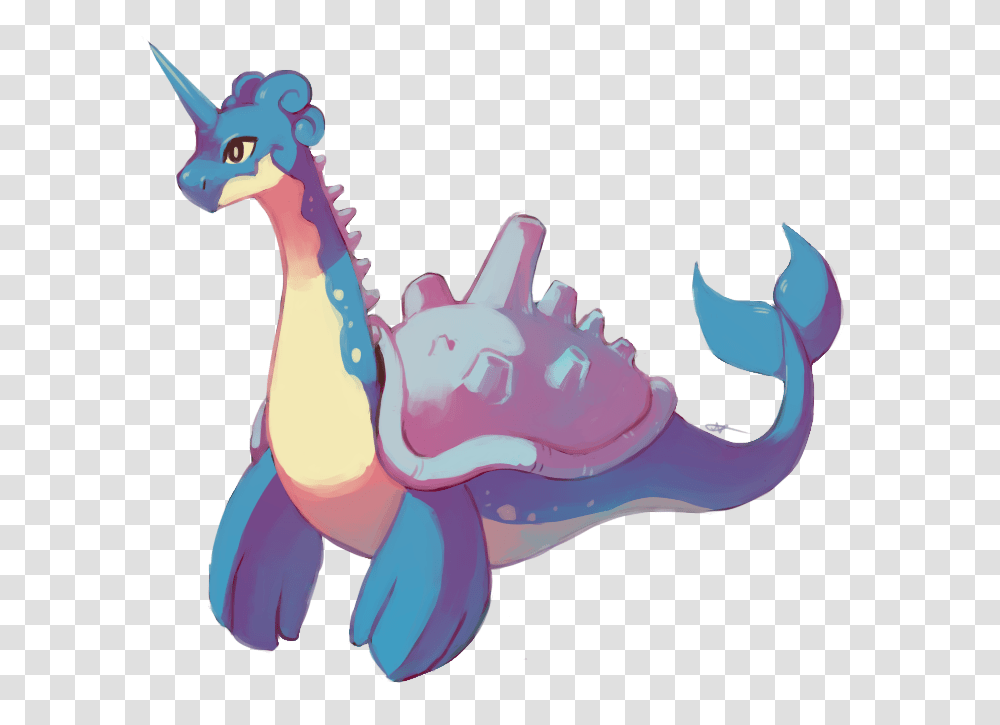 Fanart What Mega Lapras Could Like Like Blog, Dragon Transparent Png