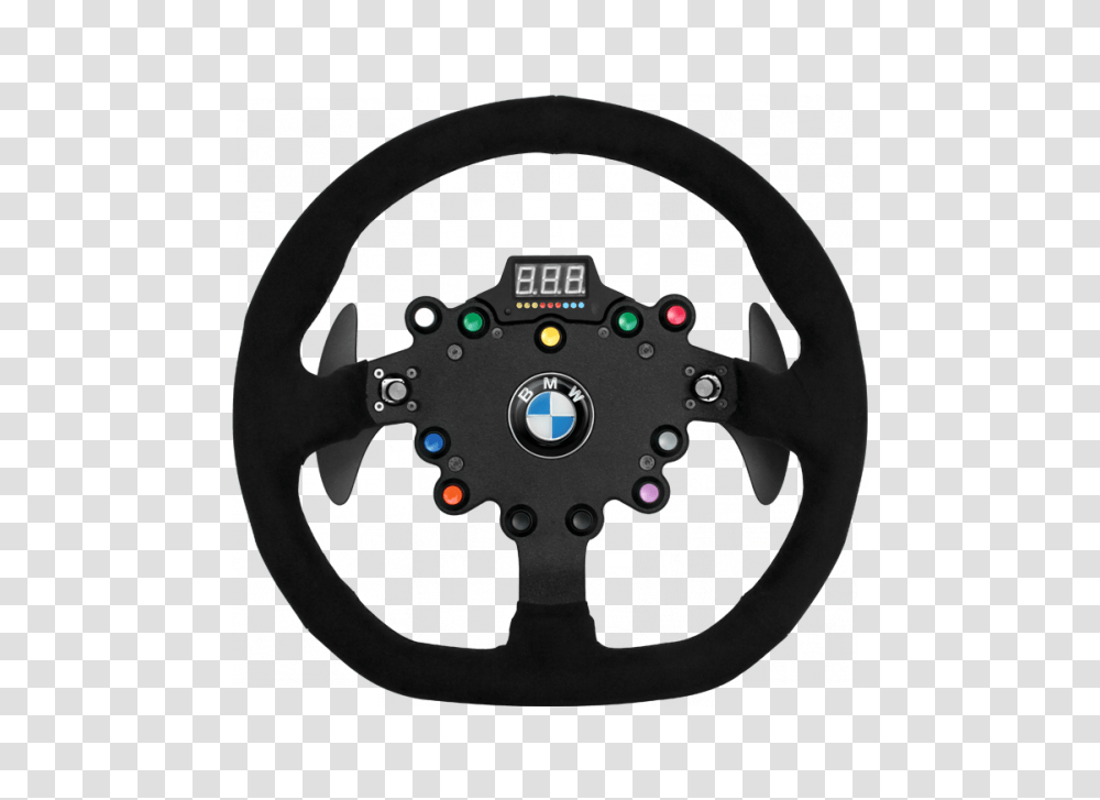 Fanatec Bmw Gt2 Wheel, Steering Wheel, Machine, Tire, Car Wheel Transparent Png