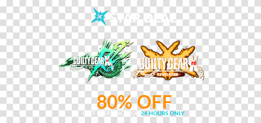 Fanatical The Most Popular Steam Games In Our New Staff Guilty Gear Xrd Revelator 2 Logo, Poster, Advertisement, Text, Paper Transparent Png