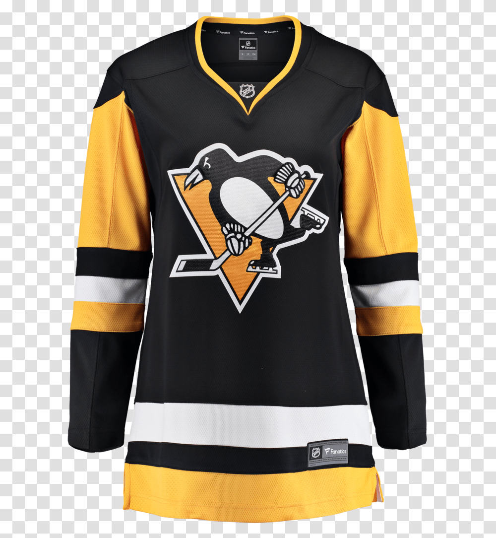 Fanatics Pittsburgh Penguins Womens Breakaway Jersey Pittsburgh Penguins Jersey, Apparel, Sleeve, Shirt Transparent Png
