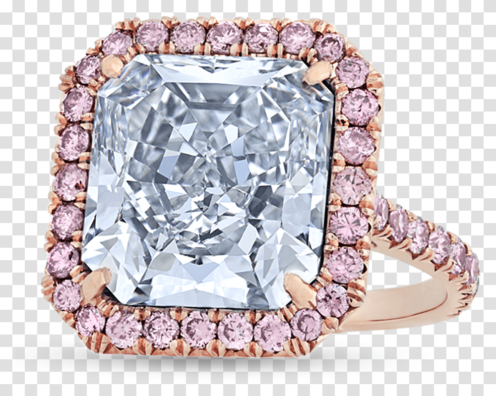 Fancy Blue Diamond Ring Fancy Blue Natural Diamond Ring Transparent Png