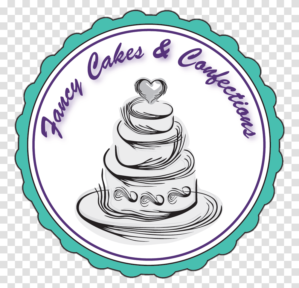 Fancy Cakes & Confections Pastry Bakery Norman Ok Birthday Cake Clip Art, Label, Text, Dessert, Food Transparent Png
