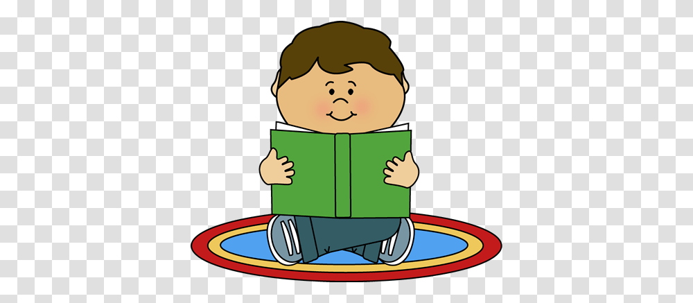 Fancy Child Reading Clipart Clipart Of Kids Reading Clip Art Transparent Png