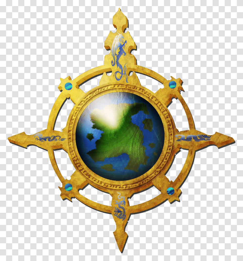 Fancy Compass Rose Pictures Cool Fantasy Compass Rose, Bulldozer, Tractor, Vehicle, Transportation Transparent Png