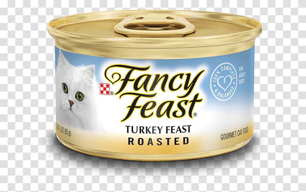Fancy Feast Tuna In Gravy, Tin, Can, Canned Goods, Aluminium Transparent Png