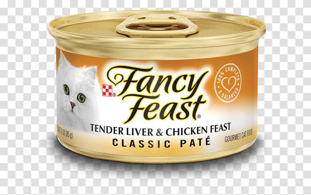 Fancy Feast Turkey And Giblets, Tin, Can, Canned Goods, Aluminium Transparent Png