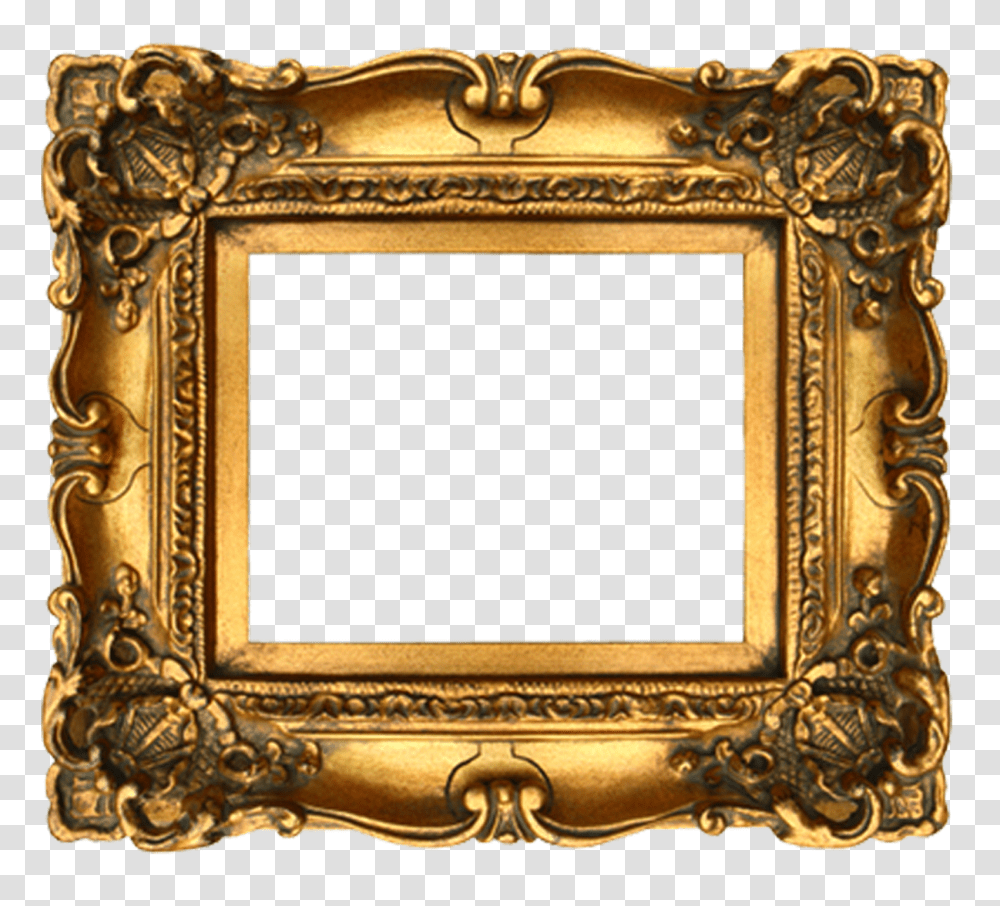 Fancy Frame Fancy Picture Frame Fancy Gold Frame, Bronze, Art, Treasure, Painting Transparent Png