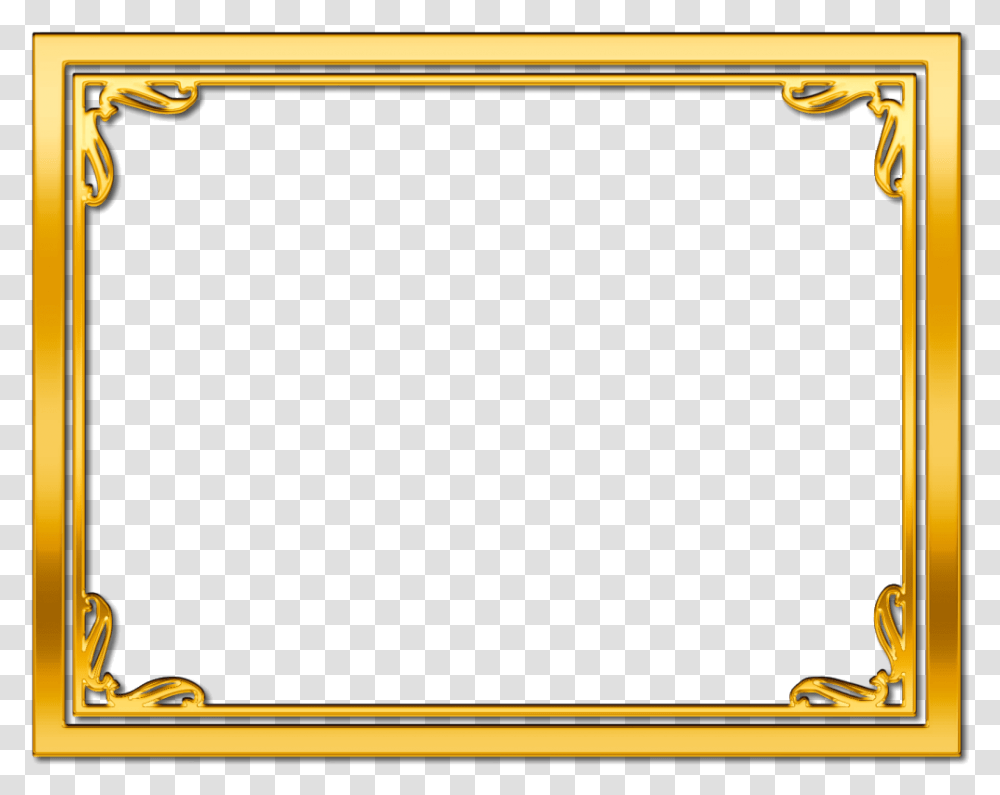 Fancy Gold Border, Brass Section, Musical Instrument, Utility Pole, Horn Transparent Png