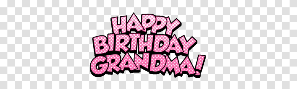 Fancy Happy Birthday Images Arts Happy Birthday Grandma Clipart, Text, Alphabet, Rug, Purple Transparent Png