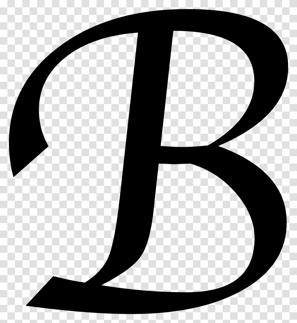 Fancy Letter B Picture Fancy B Background, Gray, World Of Warcraft Transparent Png