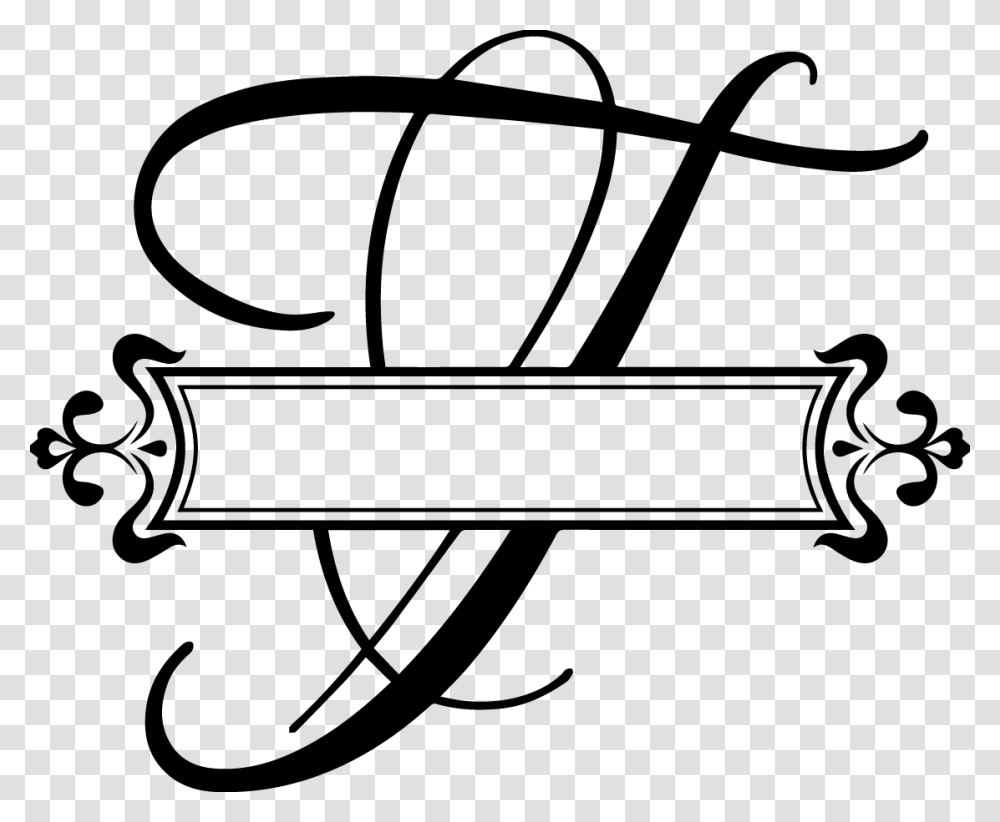 Fancy Letter T, Stencil, Silhouette Transparent Png