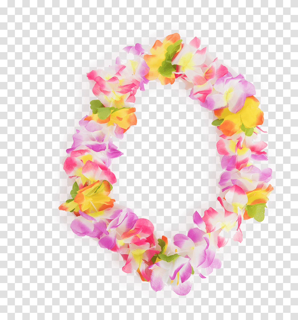 Fancy Lily Flower Lei Hawaiian Leis, Number, Birthday Cake Transparent Png