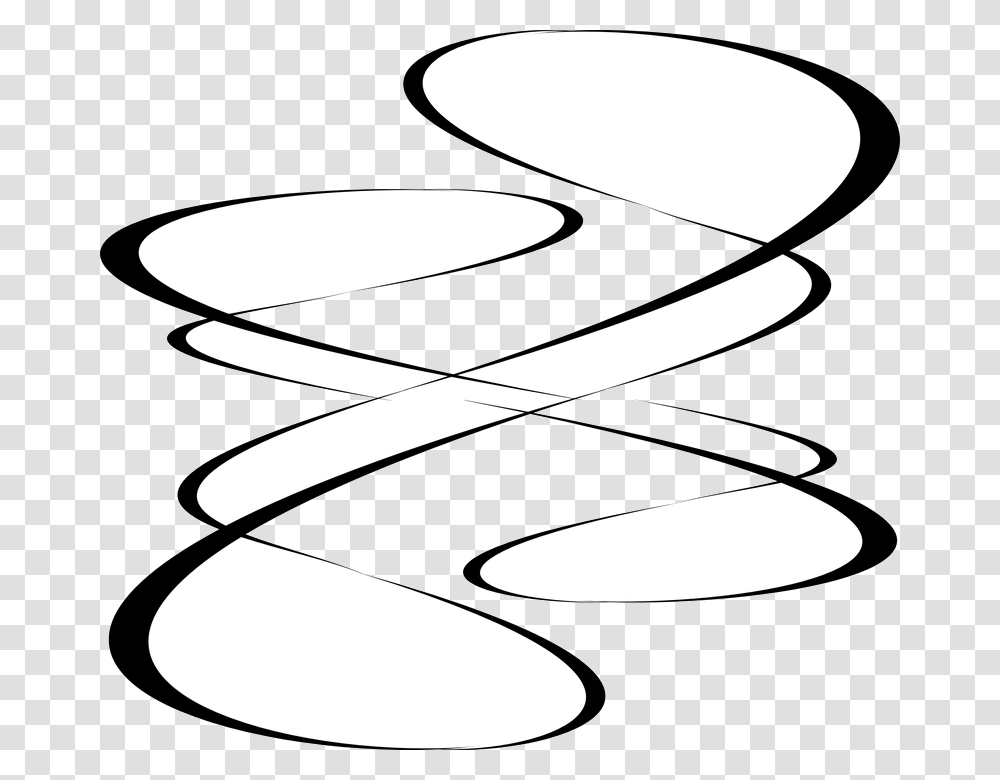 Fancy Lines Curl Clipart Curved Line Clip Art Clipart Curved Lines, Logo, Trademark, Spiral Transparent Png