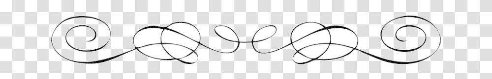 Fancy Lines Underline Fancy Lines Fvjr Clipart Prince Clipart Black And White Line, Glasses, Accessories, Accessory Transparent Png