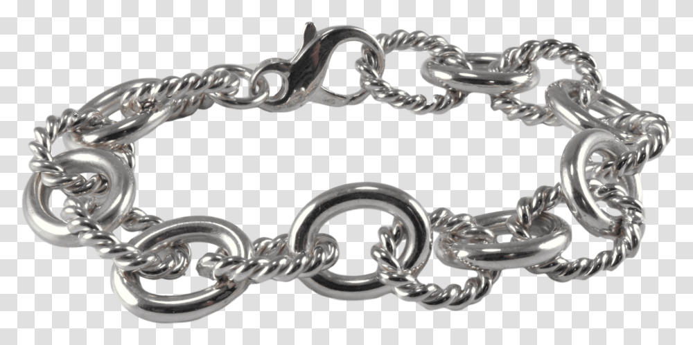 Fancy Link Sterling Silver Bracelet Bracelet, Chain, Jewelry, Accessories, Accessory Transparent Png